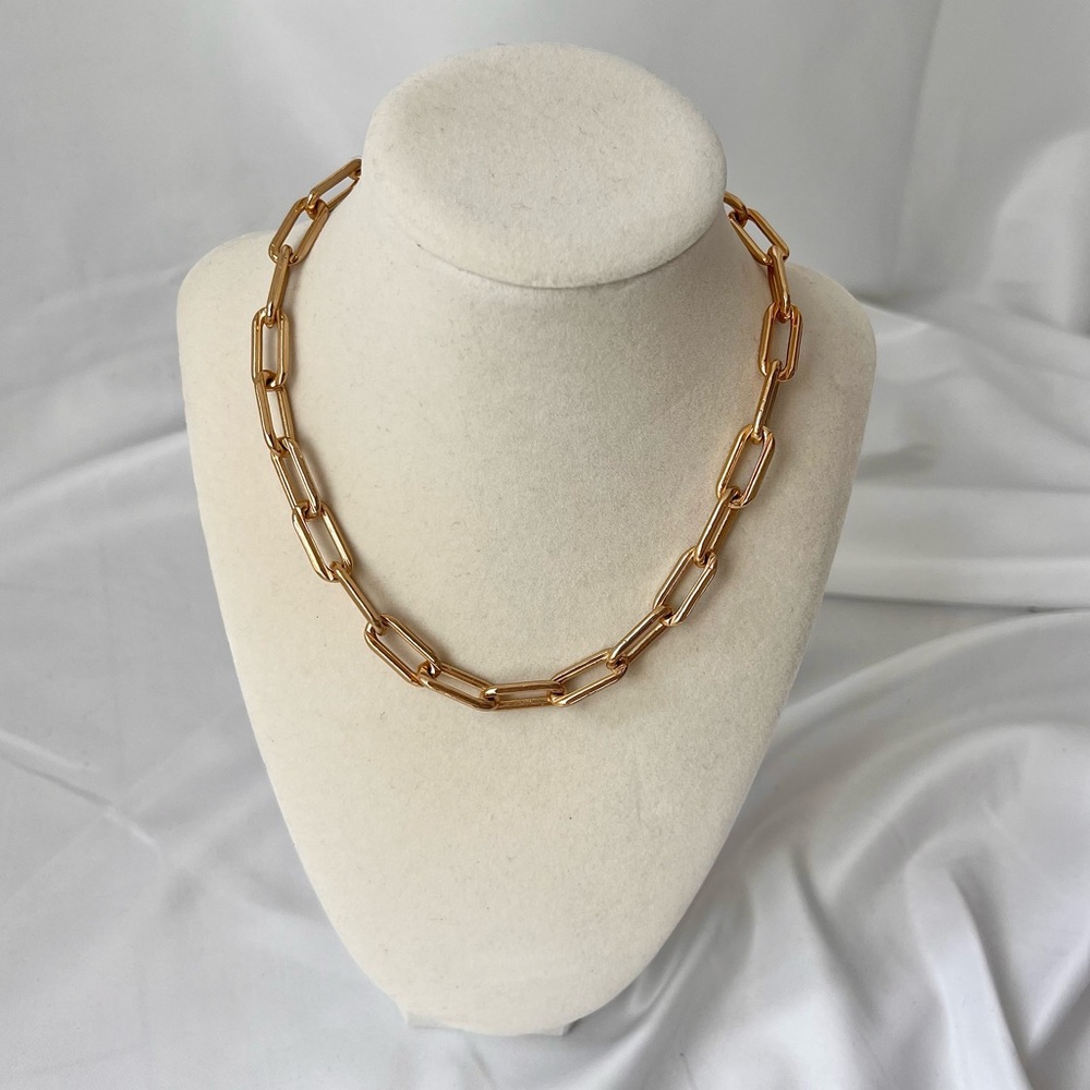 Gold Plated Chain Necklace